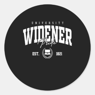 Sticker Rond Widener Collegiate of Technology Arch Vintage for