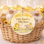 Sticker Rond Wild Jungle Sunshine Adventure Style