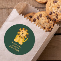 Wild One Lion Baby shower Jungle Safari Favoriser