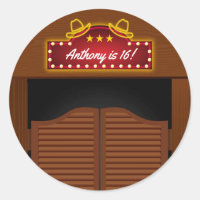 Wild West Cowboy à thème 16e fête d'anniversaire