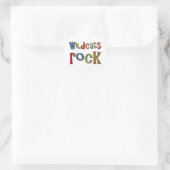 Sticker Rond Wildcats Rock (Sac)