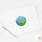 Sticker Rond Wilderness (Enveloppe)