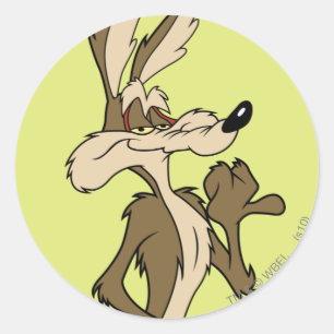 Sticker Rond WILE E. COYOTE™ Air Affamé