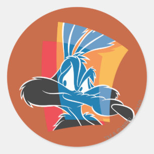 Sticker Rond WILE E. COYOTE™ Expressive 22