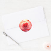 Sticker Rond Will you be my valentine ? (Enveloppe)