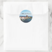 Sticker Rond Willemstad Curacao (Sac)