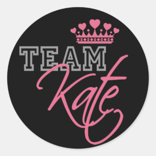 Sticker Rond William & Kate Mariage royal