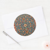 Sticker Rond william morris (Enveloppe)
