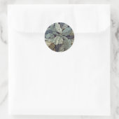 Sticker Rond William Morris Acanthus Feuilles (Sac)