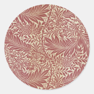 Sticker Rond William Morris Larkspur