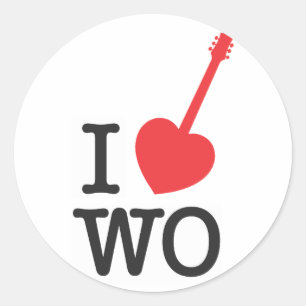 Sticker Rond William Ocean