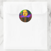 Sticker Rond William Shakespeare (Sac)