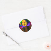 Sticker Rond William Shakespeare (Enveloppe)