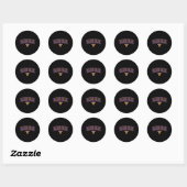 Sticker Rond Williams Ephs Arch sur (Feuille)