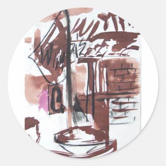 Sticker Rond Wimpi sur le tablier PCH (Devant)