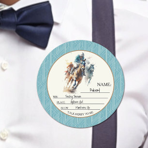 Sticker Rond Win Place Afficher le nom de l'invité