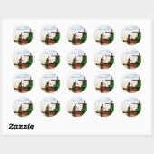 Sticker Rond Windmills-Zaanse Schans (Feuille)