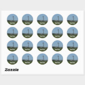 Sticker Rond Windy Pasture (Feuille)