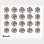 Sticker Rond Winter Wonder (Feuille)