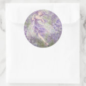 Sticker rond Wisteria (Sac)