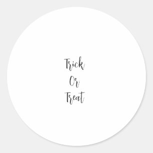 Sticker Rond Witch halloween Octobre mauvais bon ajouter nom si