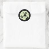 Sticker Rond Witch Vane Moon (Sac)