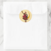 Sticker Rond Witchy Woman (Sac)