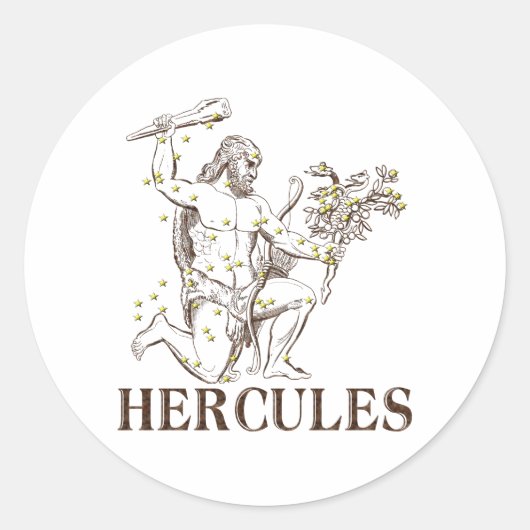 Sticker Rond WITS : Hercules (Devant)