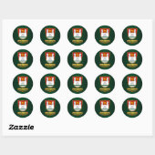 Sticker Rond Wolfsburg (Feuille)