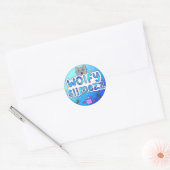 Sticker Rond Wolfy Slimezz (Enveloppe)