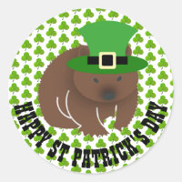 Wombat de la Saint-Patrick