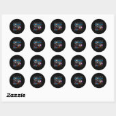 Sticker Rond Womens I Just Had An Out Of Bobbin Experience It L (Feuille)