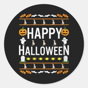 Sticker Rond Womens Whippet Halloween Lazy Ugly Costume Dog