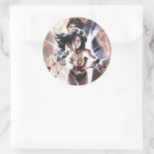 Sticker Rond Wonder Woman Couverture comique #609 Variant (Sac)