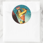 Sticker Rond Wonder Woman New 52 Couverture comique #7 (Sac)