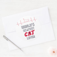World's Okayest Amoureux des chats Drôle Citation