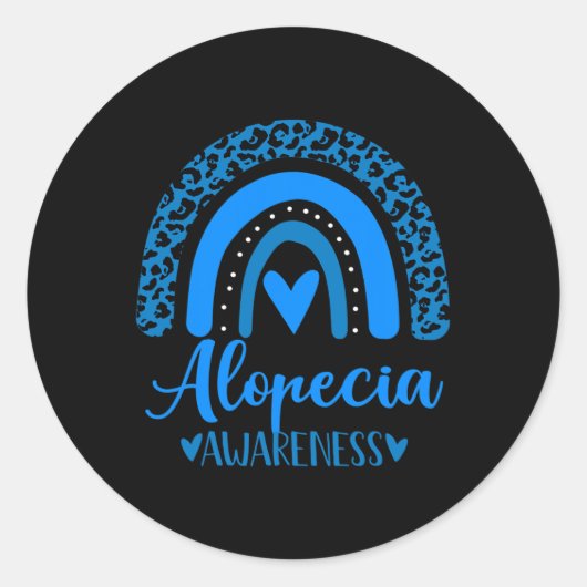 Sticker Rond wsewome for alopecia awarene (Devant)