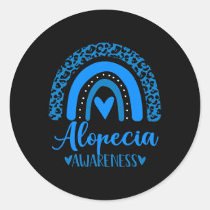 Sticker Rond wsewome for alopecia awarene