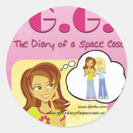 Sticker Rond www.bbotw.comwww.ggle... (Devant)