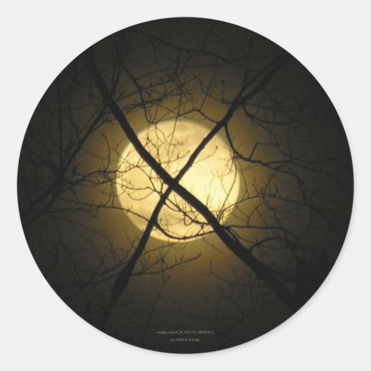 STICKER ROND X MARQUE L'EMPLACEMENT (Devant)