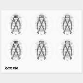 STICKER ROND XIII (Feuille)