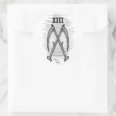 STICKER ROND XIII (Sac)