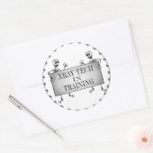 Sticker Rond Xray En formation (Enveloppe)