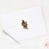 Sticker Rond Xweetok Brown (Enveloppe)