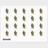 Sticker Rond Xweetok Green (Feuille)