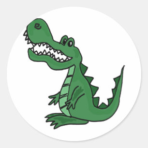 Sticker Rond XX- Carton Gator