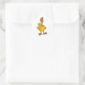Sticker Rond XX- Poulet Hilarié (Sac)