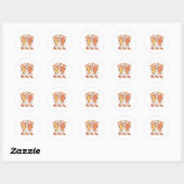 Sticker Rond Y a Pas de Mensonge (Feuille)
