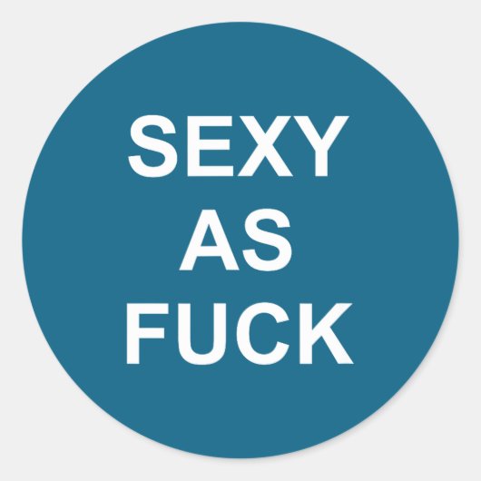 Sticker Rond Y As For, Sarcastic, Funny, Joke, Family  (Devant)