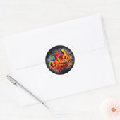 Sticker Rond Ya hussain (Enveloppe)